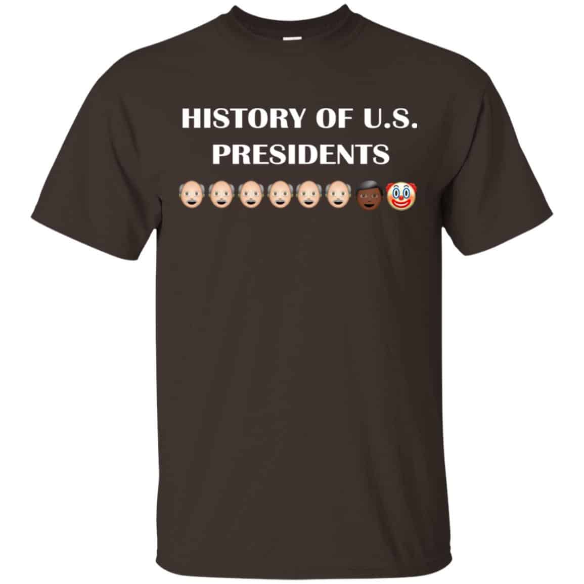 History Of U.S. Presidents Shirt, Hoodie, Tank