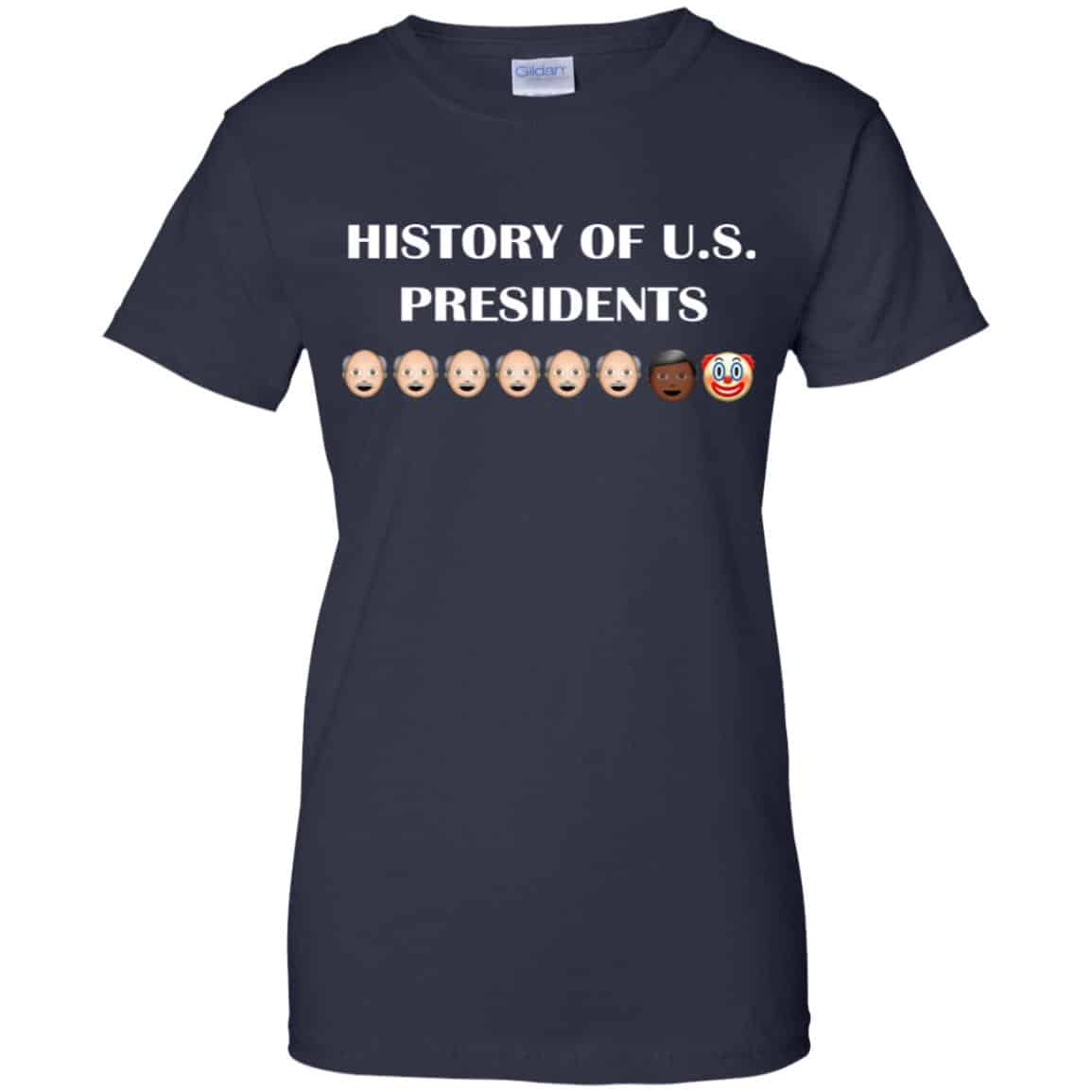 History Of U.S. Presidents Shirt, Hoodie, Tank