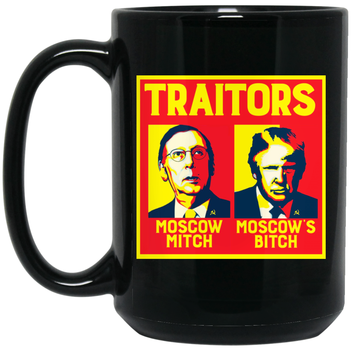 Traitors Ditch Moscow Mitch Mug