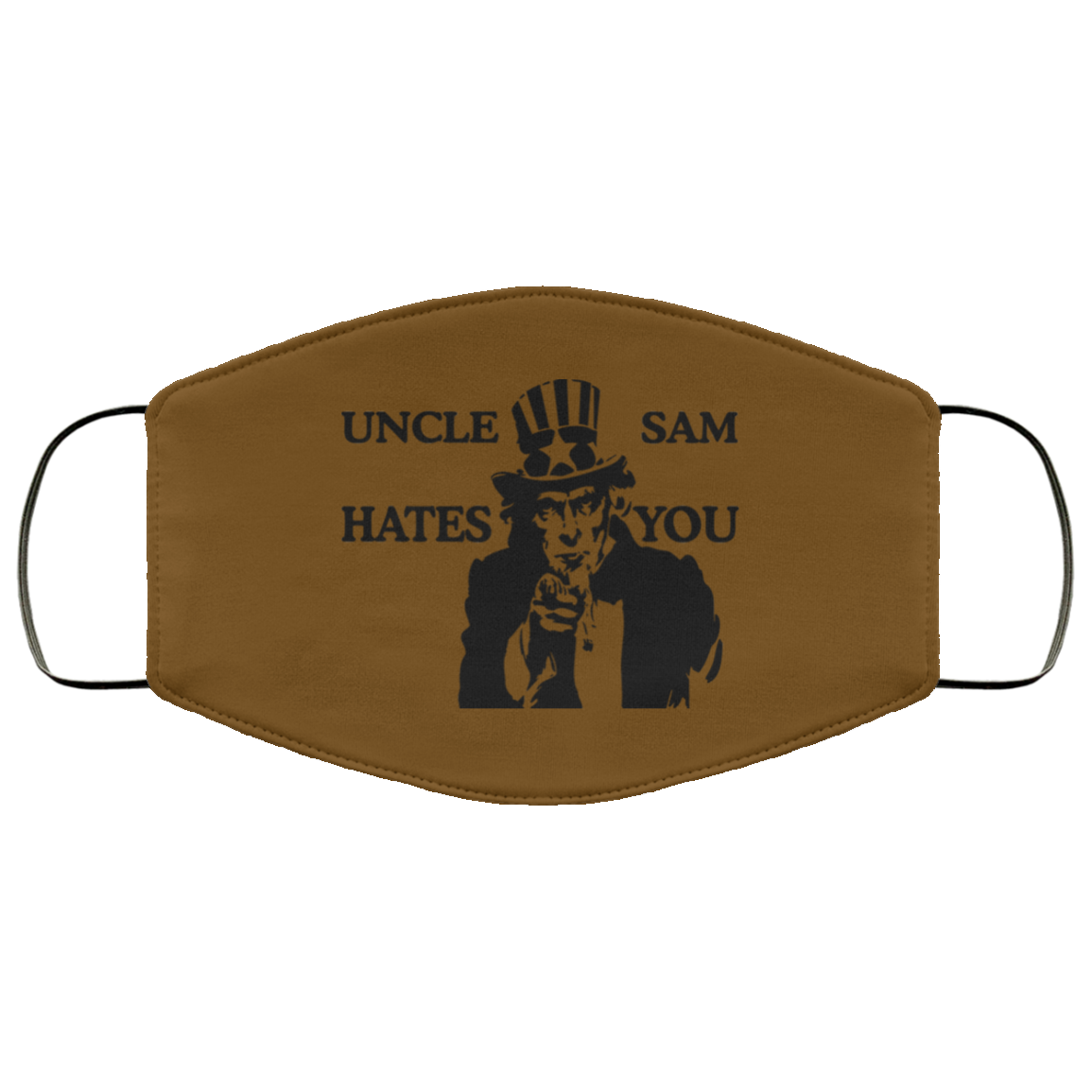 Uncle Sam Hates You Face Mask