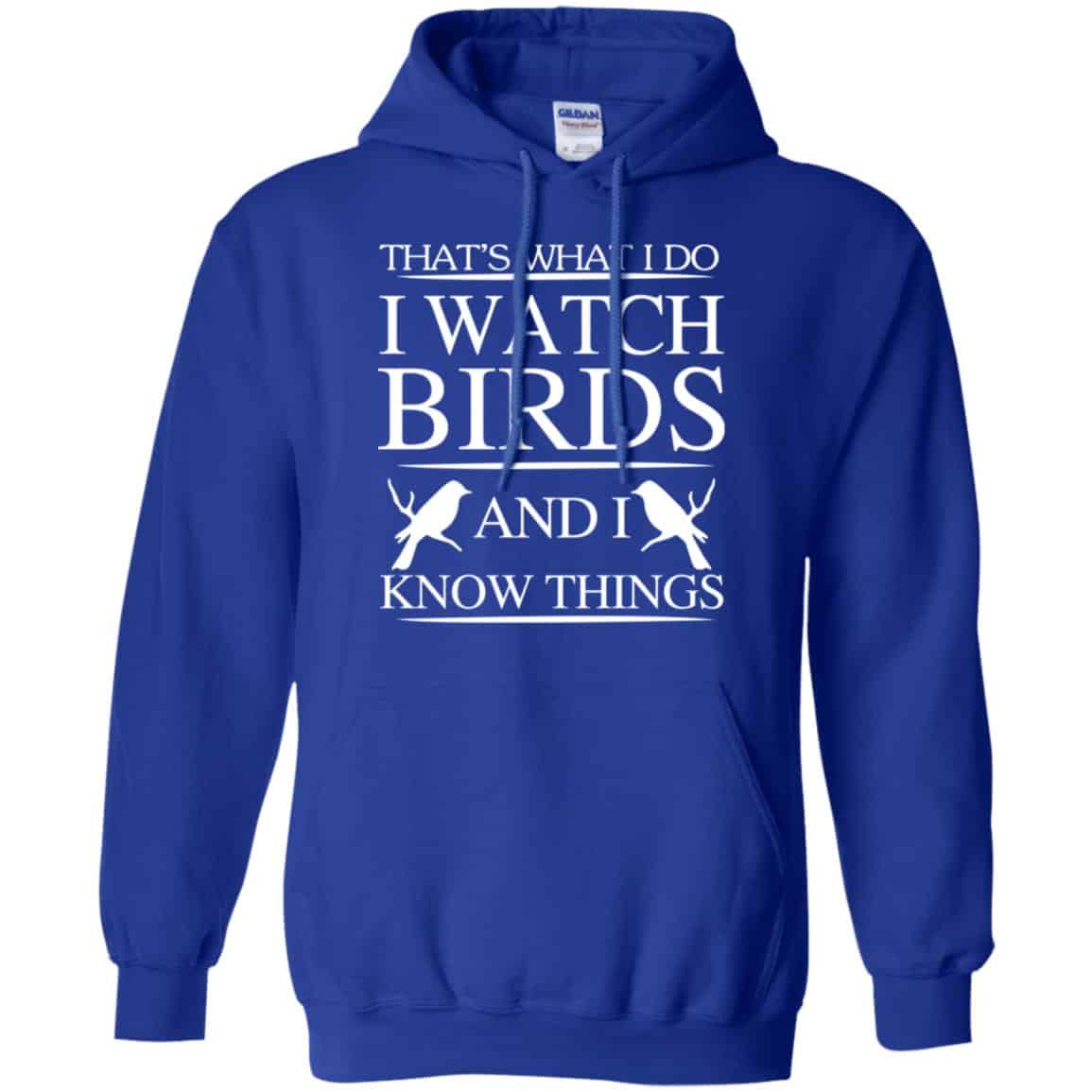 Game Of Thrones: That’s What I Do I Watch Birds And I Know Things T-Shirts, Hoodie, Tank
