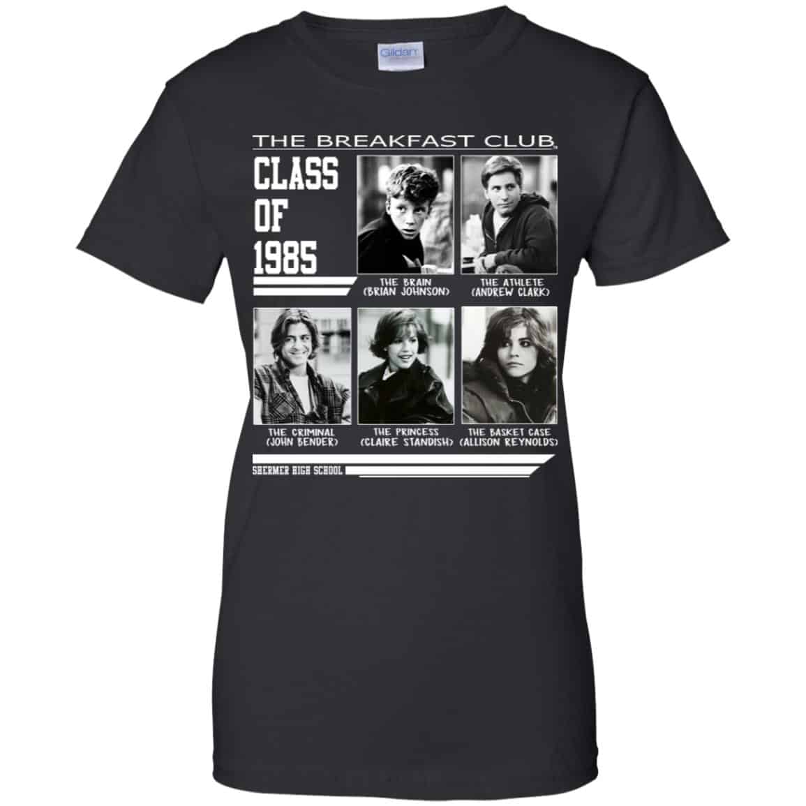 The Breakfast Club Class Of 1985 T-Shirts, Hoodie, Tank