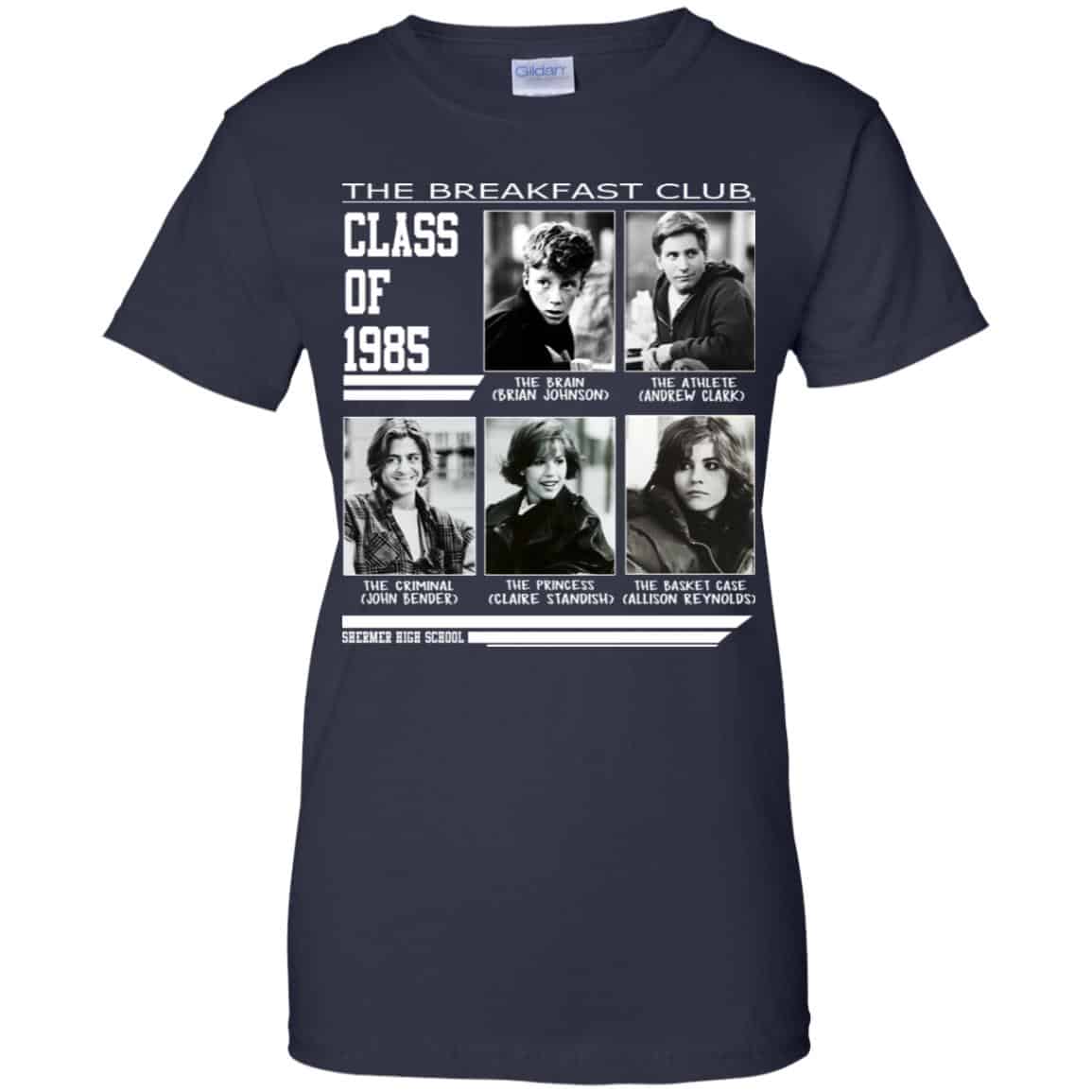 The Breakfast Club Class Of 1985 T-Shirts, Hoodie, Tank