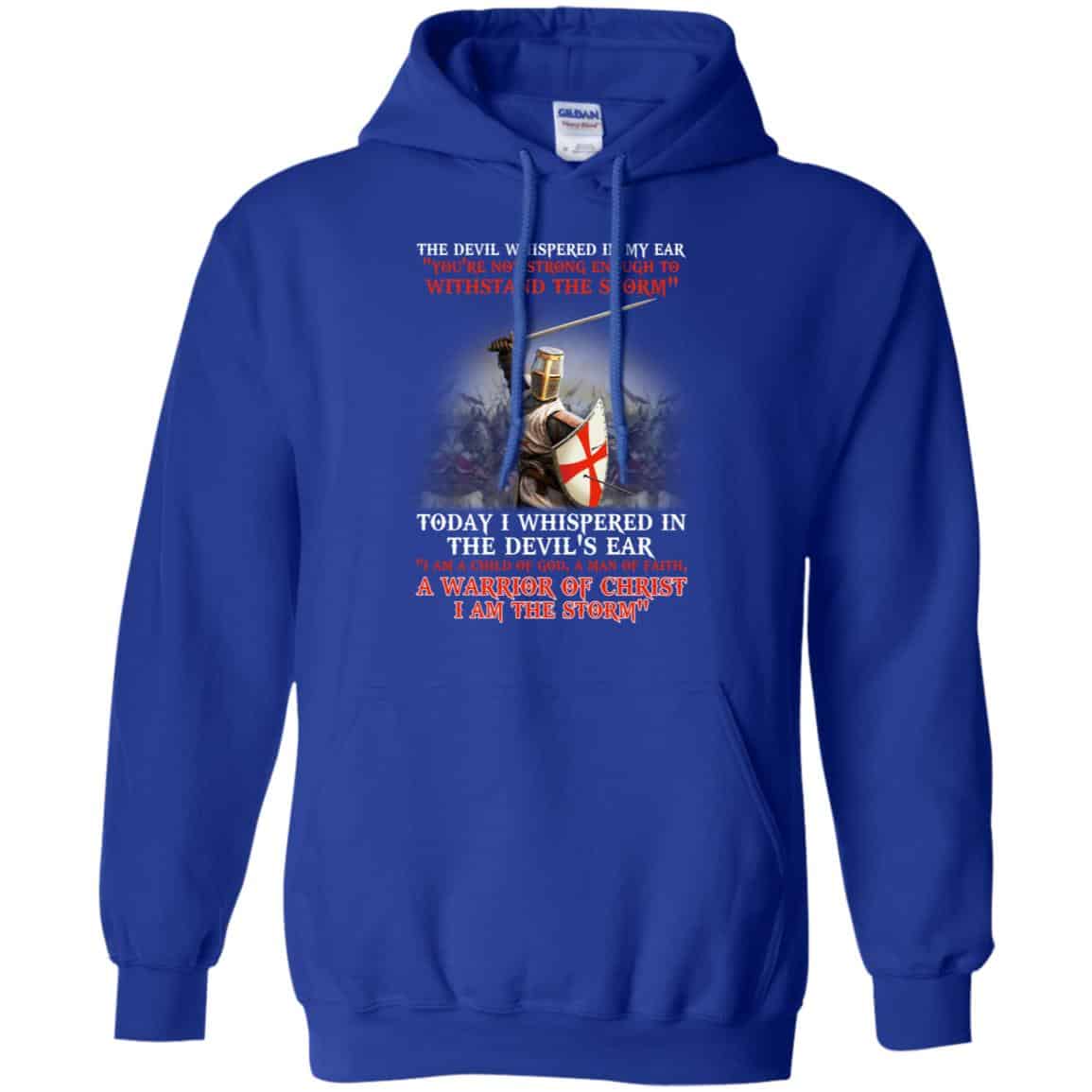 Knight Templar I Am A Child Of God A Warrior Of Christ I Am The Storm T-Shirts, Hoodie, Tank