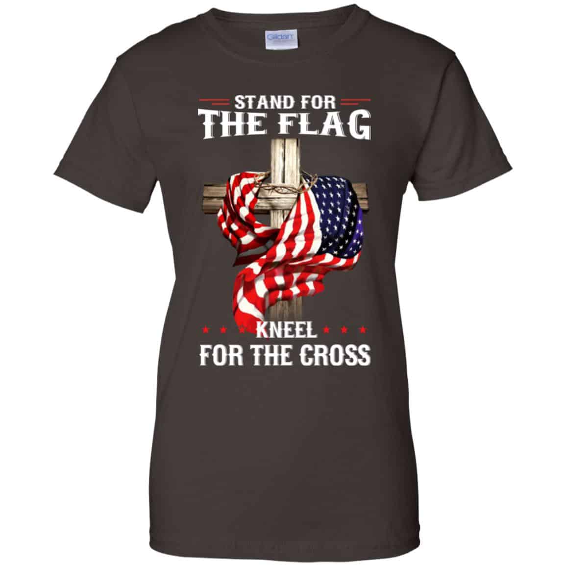 Stand For The Flag Kneel For The Cross T-Shirts, Hoodie, Sweater