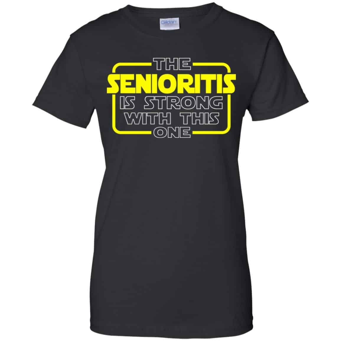 The Senioritis Is Strong With This One Star War Shirt, Hoodie, Tank
