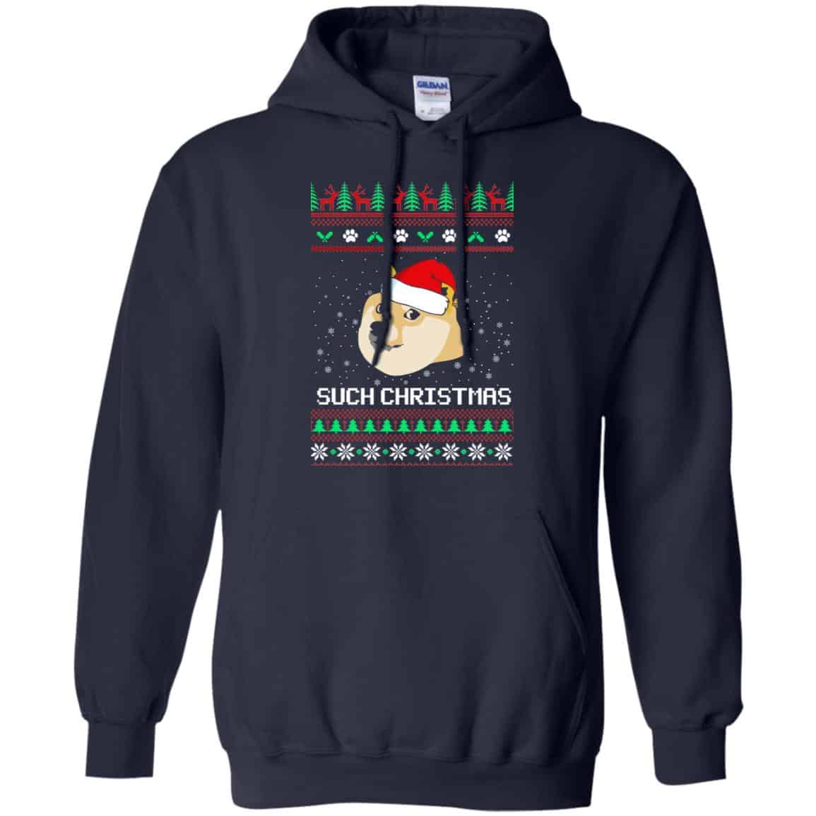 Such Christmas Doge Ugly Christmas Sweatshirt, T-Shirts, Hoodie