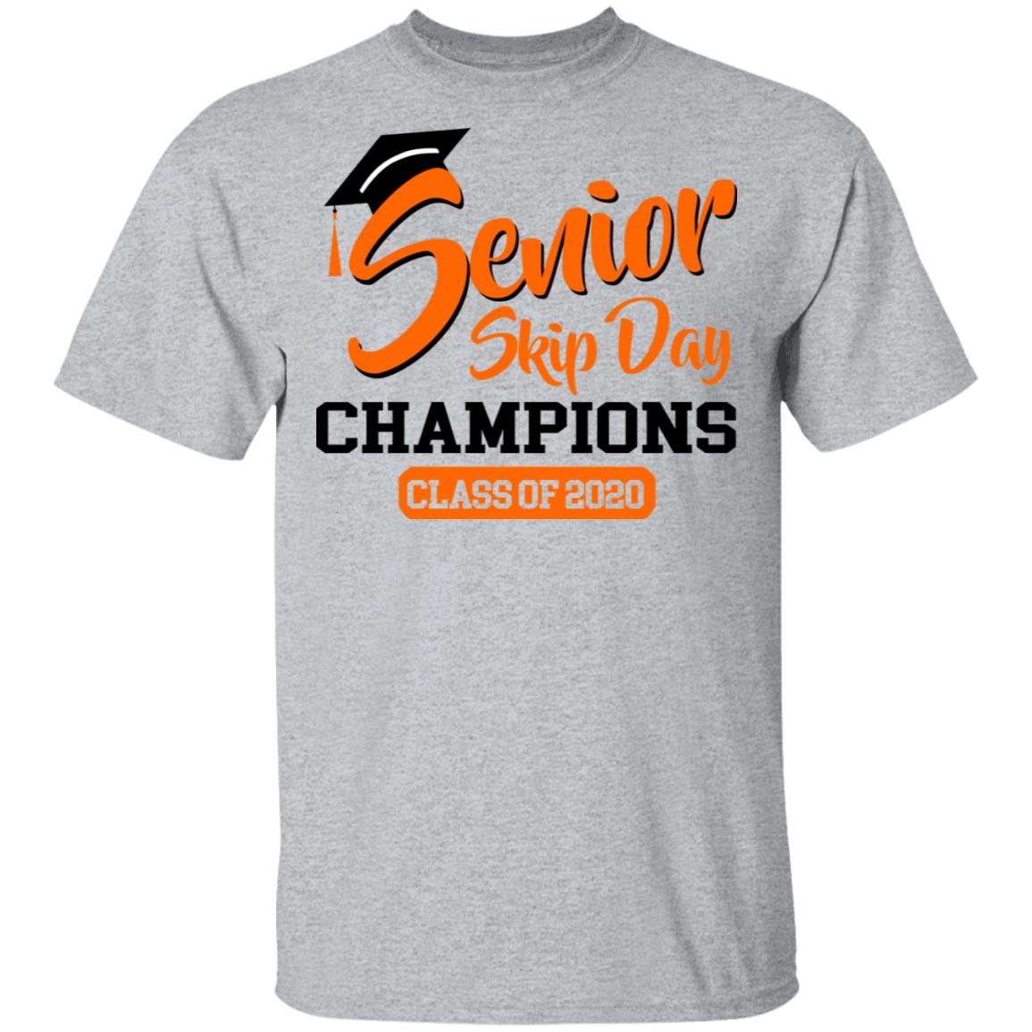 Senior Skip Day Champions Class Of 2020 Shirt, Hoodie, Tank