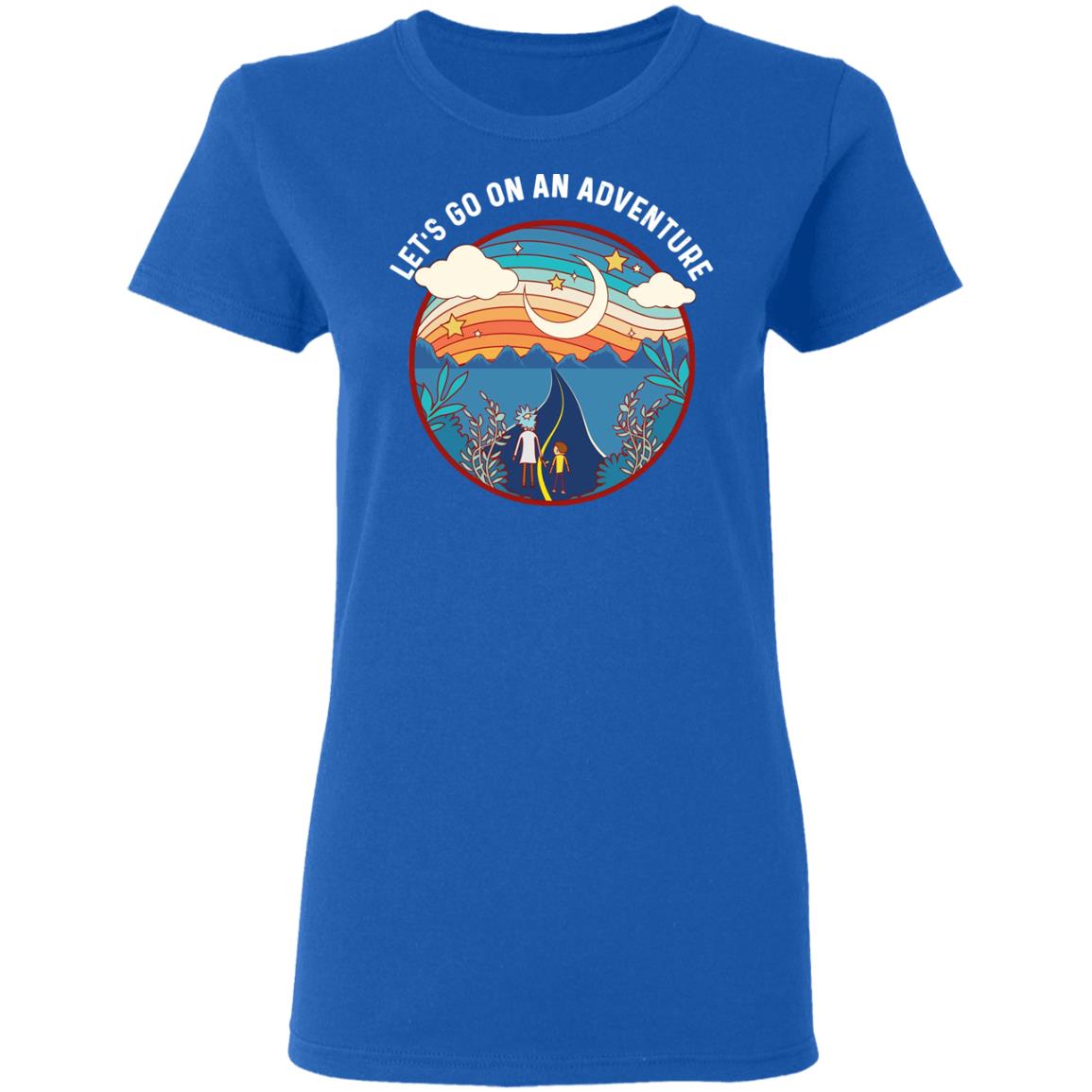 Rick And Morty Let’s Go On An Adventure Shirt, Hoodie, Tank