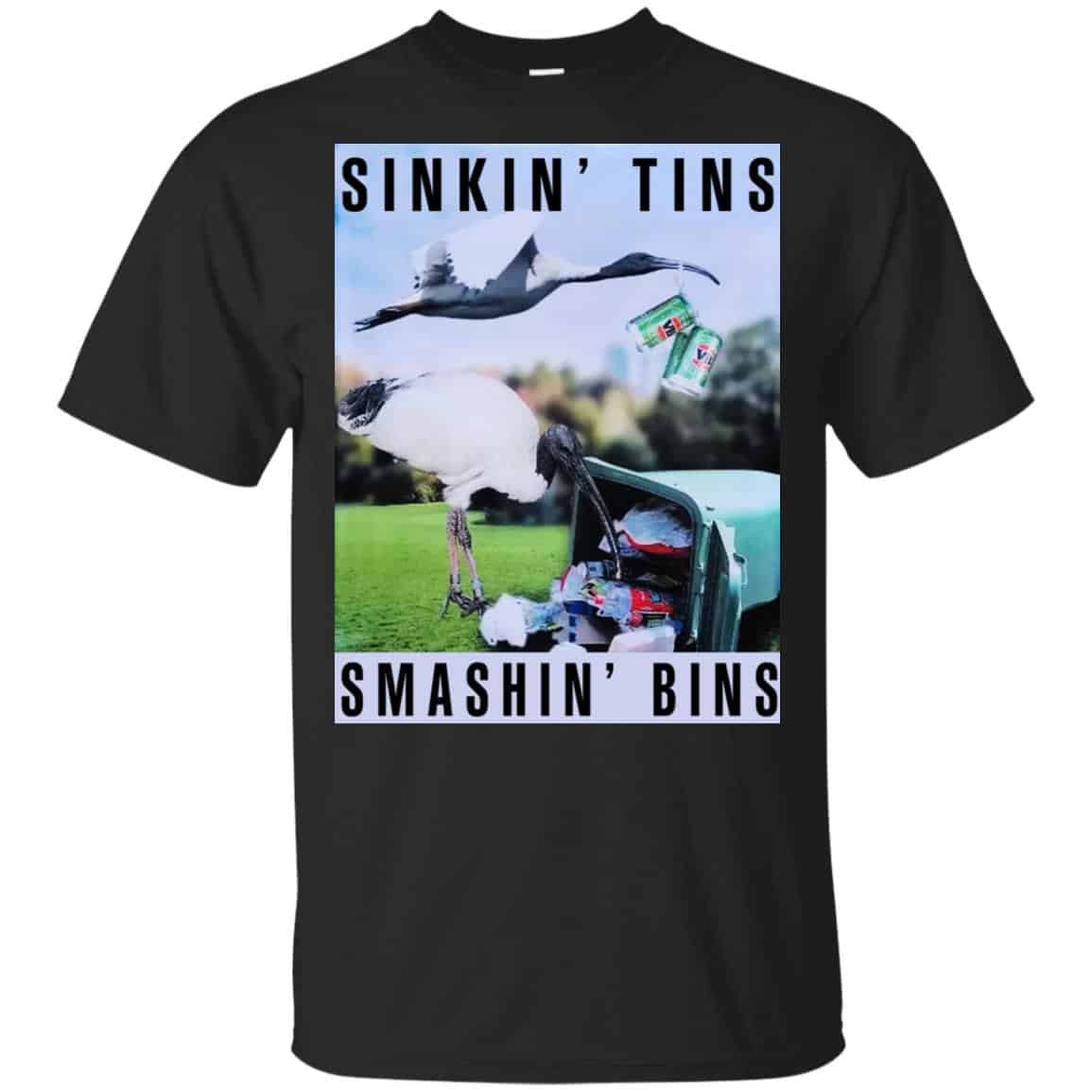 Sinkin Tins Smashing Bins Shirt, Hoodie, Tank