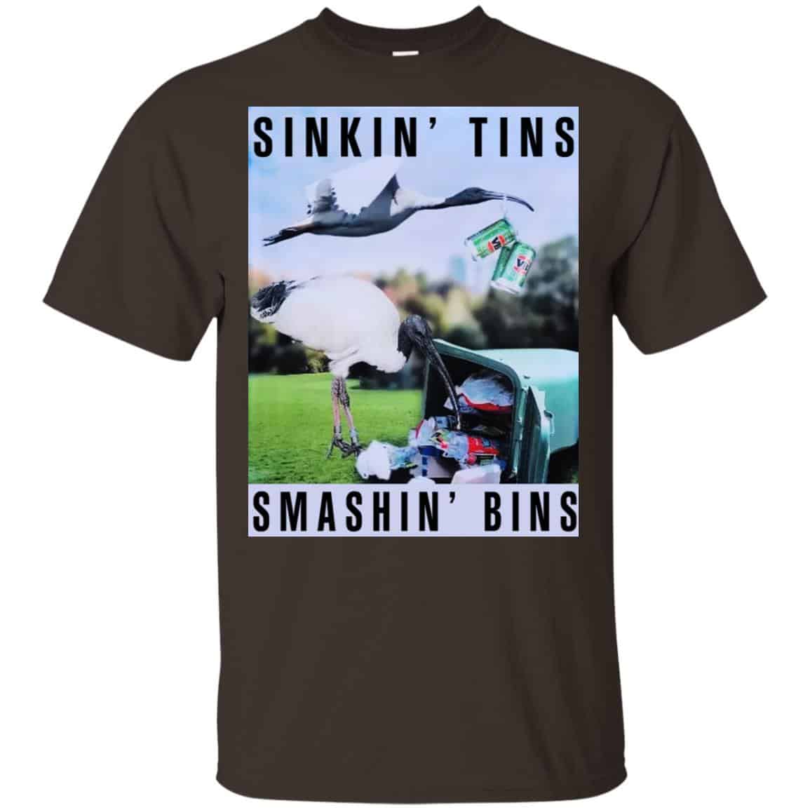 Sinkin Tins Smashing Bins Shirt, Hoodie, Tank