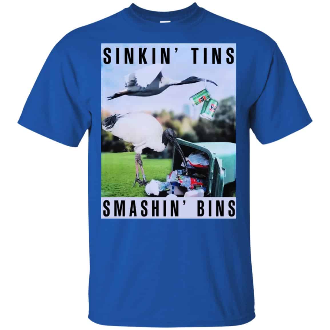 Sinkin Tins Smashing Bins Shirt, Hoodie, Tank