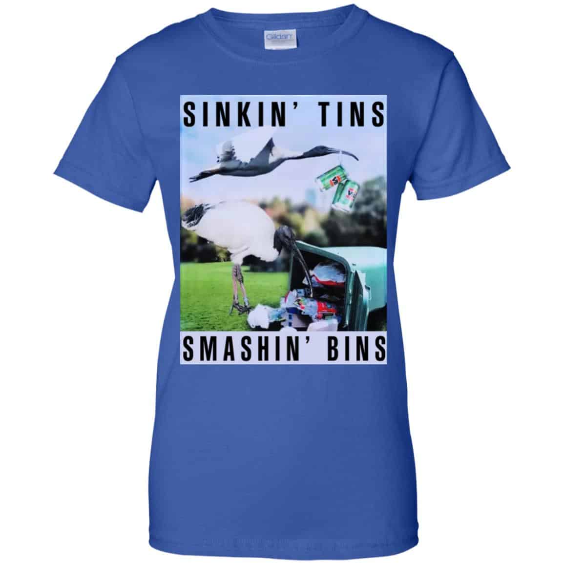 Sinkin Tins Smashing Bins Shirt, Hoodie, Tank