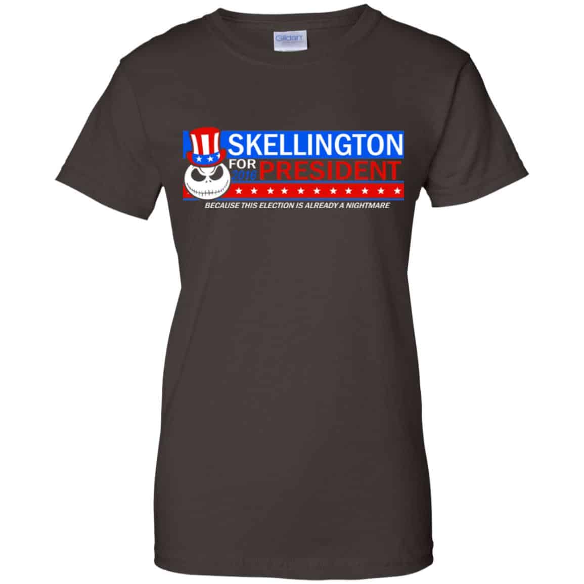 Skellington For President 2016 Because This Election Is Already A Nightmare Shirt, Hoodie, Tank