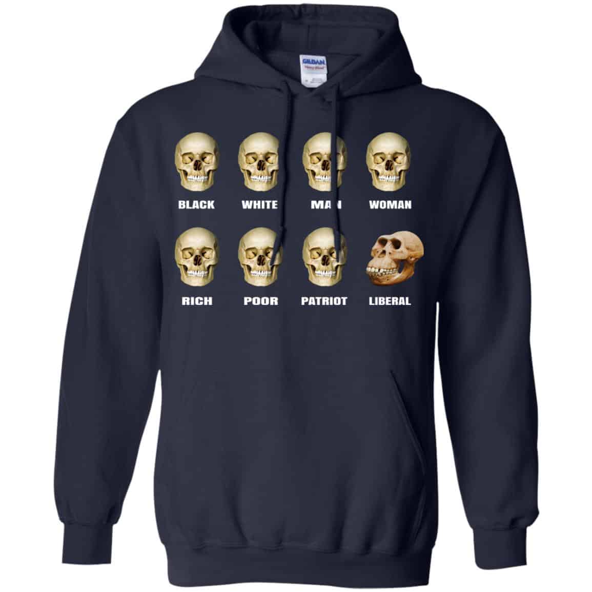 Black White Man Woman Liberal Shirt, Hoodie, Tank