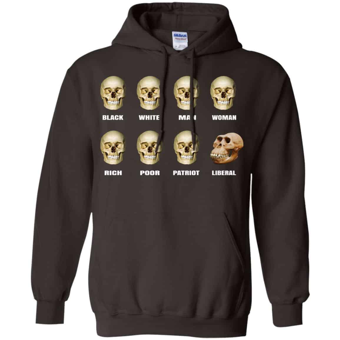Black White Man Woman Liberal Shirt, Hoodie, Tank