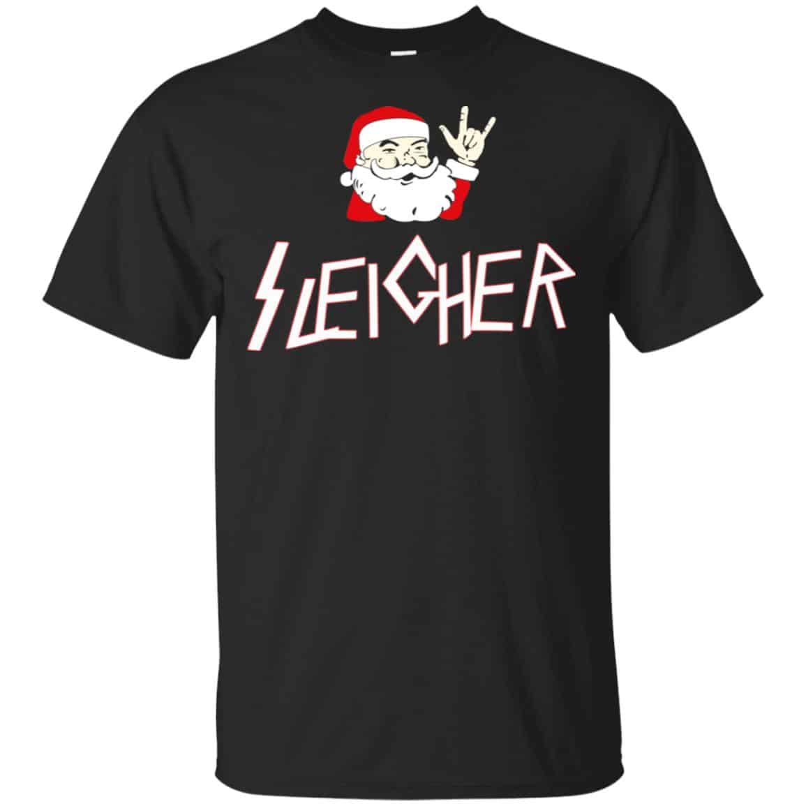 Santa Sleigher Christmas T-Shirts, Hoodie, Tank