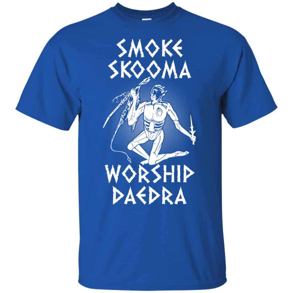 Skyrim Smoke Skooma Worship Daedra Shirt, Hoodie, Tank