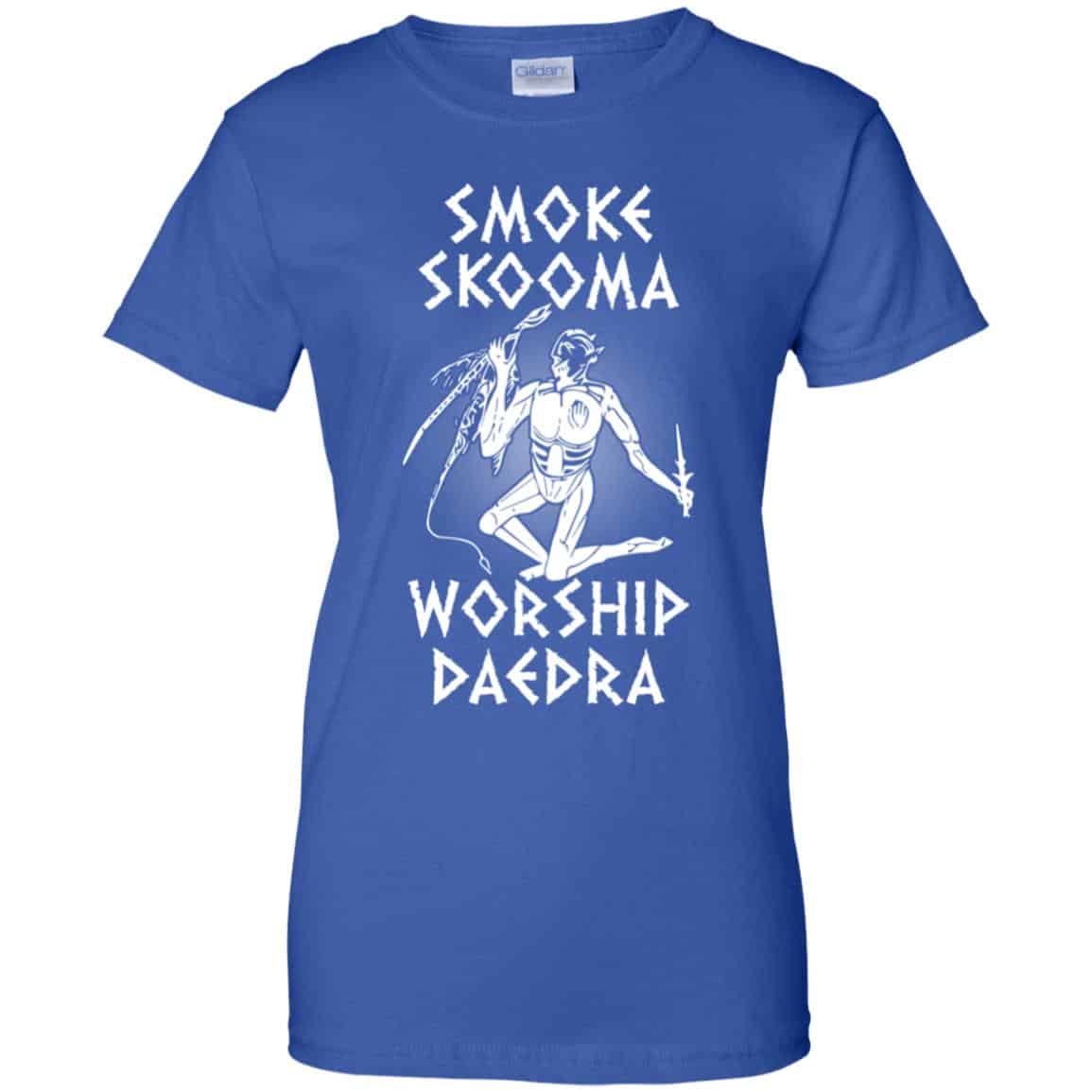 Skyrim Smoke Skooma Worship Daedra Shirt, Hoodie, Tank