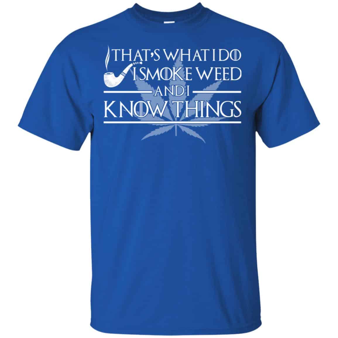 That’s What I Do I Smoke Cigars And I Know Things Shirt, Hoodie, Tank