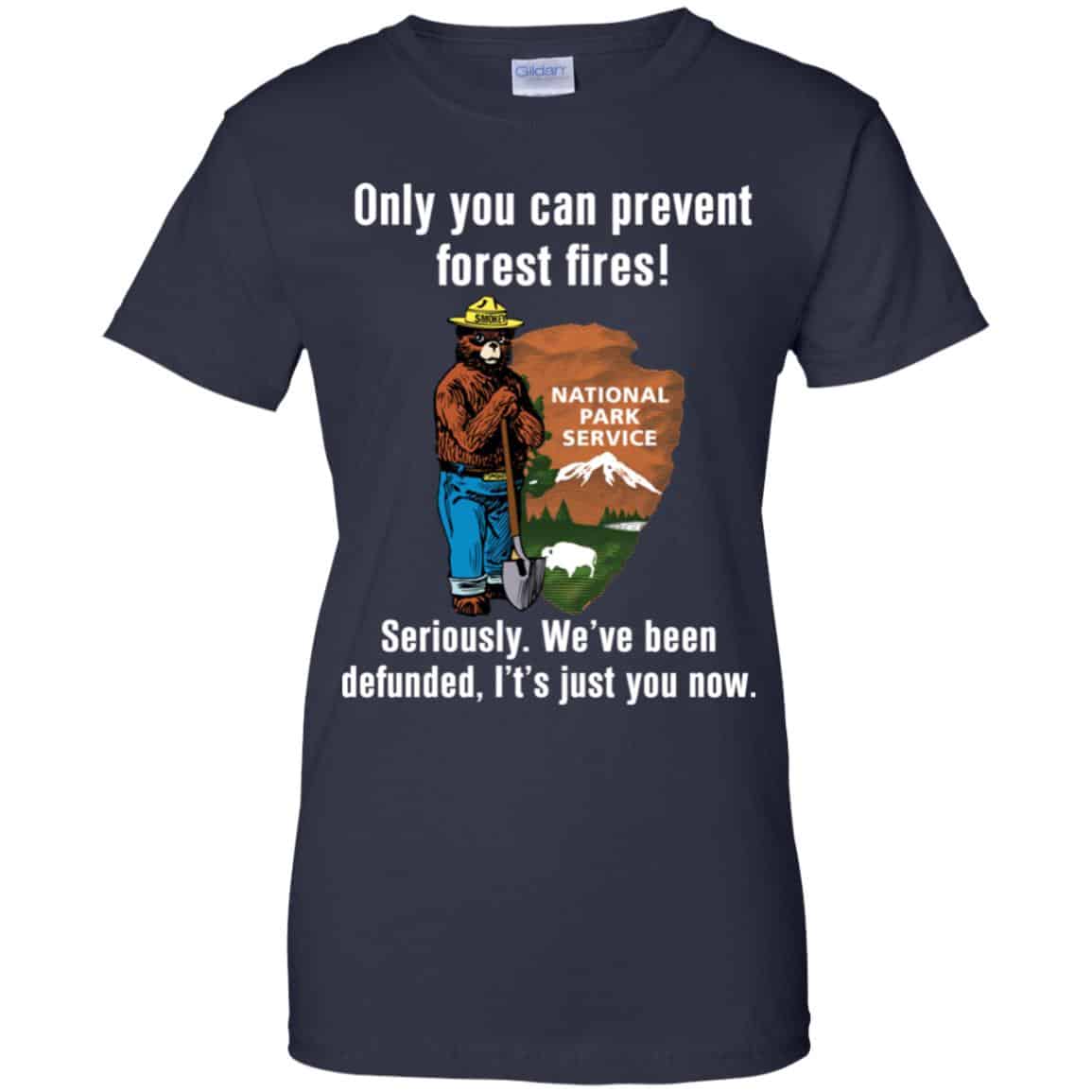 Smokey Bear Only You Can Prevent Forest Fires National Park Service Shirt, Hoodie, Tank