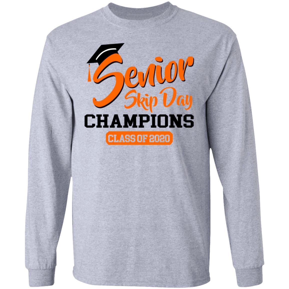 Senior Skip Day Champions Class Of 2020 Shirt, Hoodie, Tank