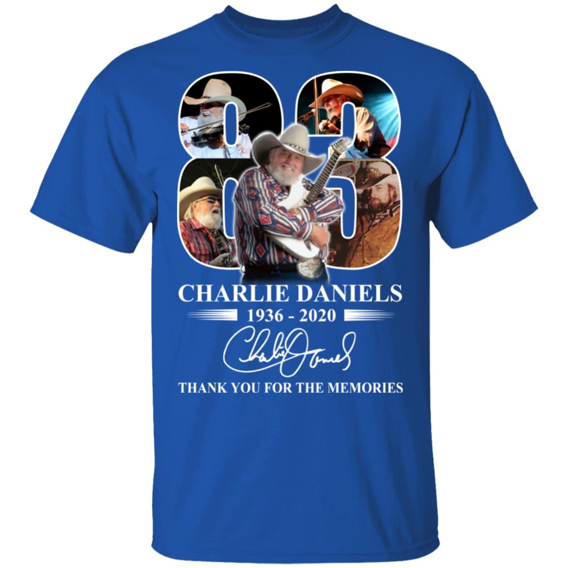 Remembering Charlie Daniels 1936 2020 Shirt, Hoodie, Tank