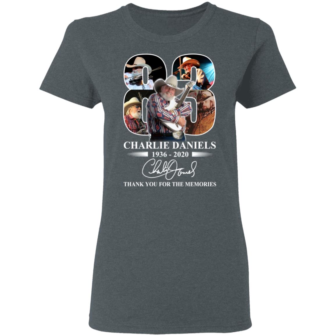 Remembering Charlie Daniels 1936 2020 Shirt, Hoodie, Tank