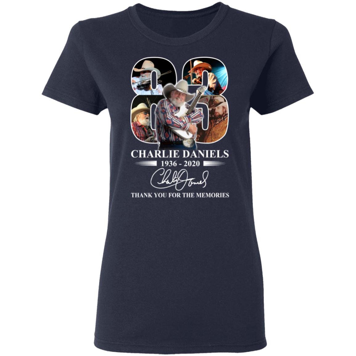 Remembering Charlie Daniels 1936 2020 Shirt, Hoodie, Tank