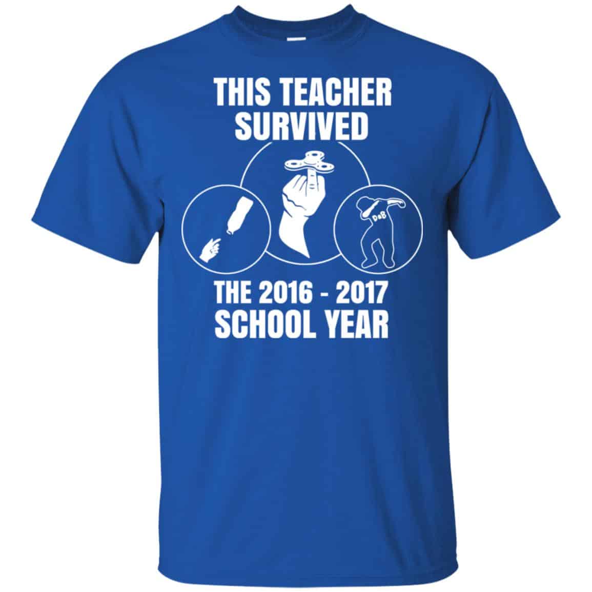 This Teacher Survived The 2016 2017 School Year Shirt, Hoodie, Tank