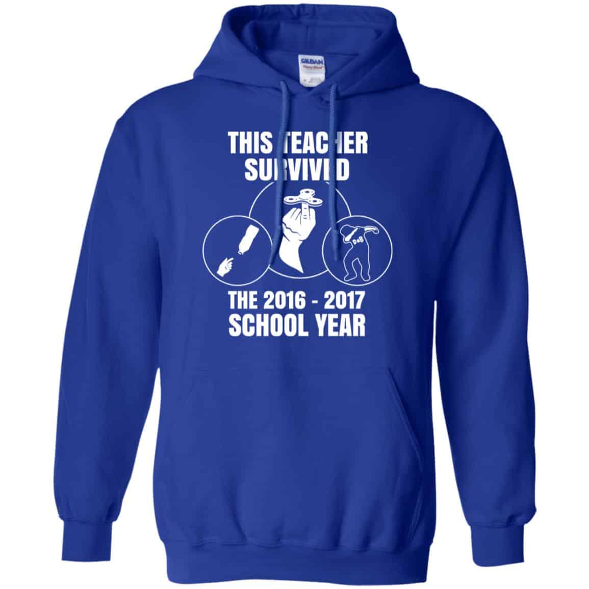 This Teacher Survived The 2016 2017 School Year Shirt, Hoodie, Tank
