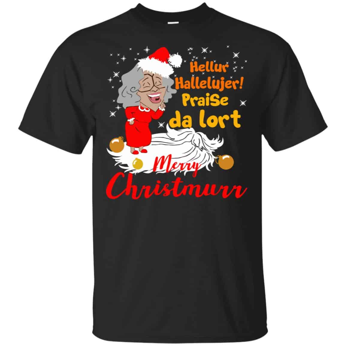 Hellur Hallelujer Praise Da Lort Merry Christmas Shirt, Hoodie, Tank