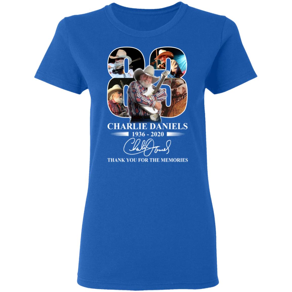 Remembering Charlie Daniels 1936 2020 Shirt, Hoodie, Tank
