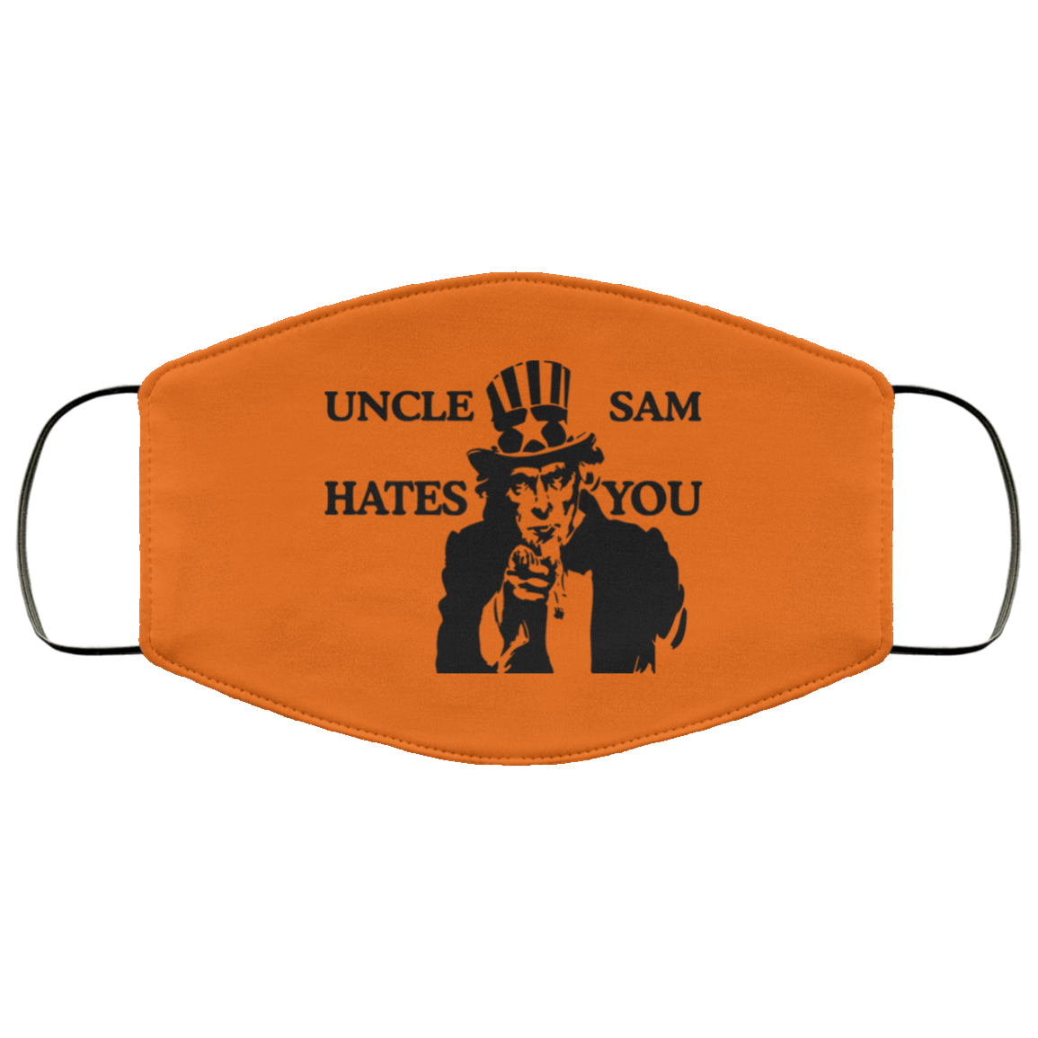 Uncle Sam Hates You Face Mask