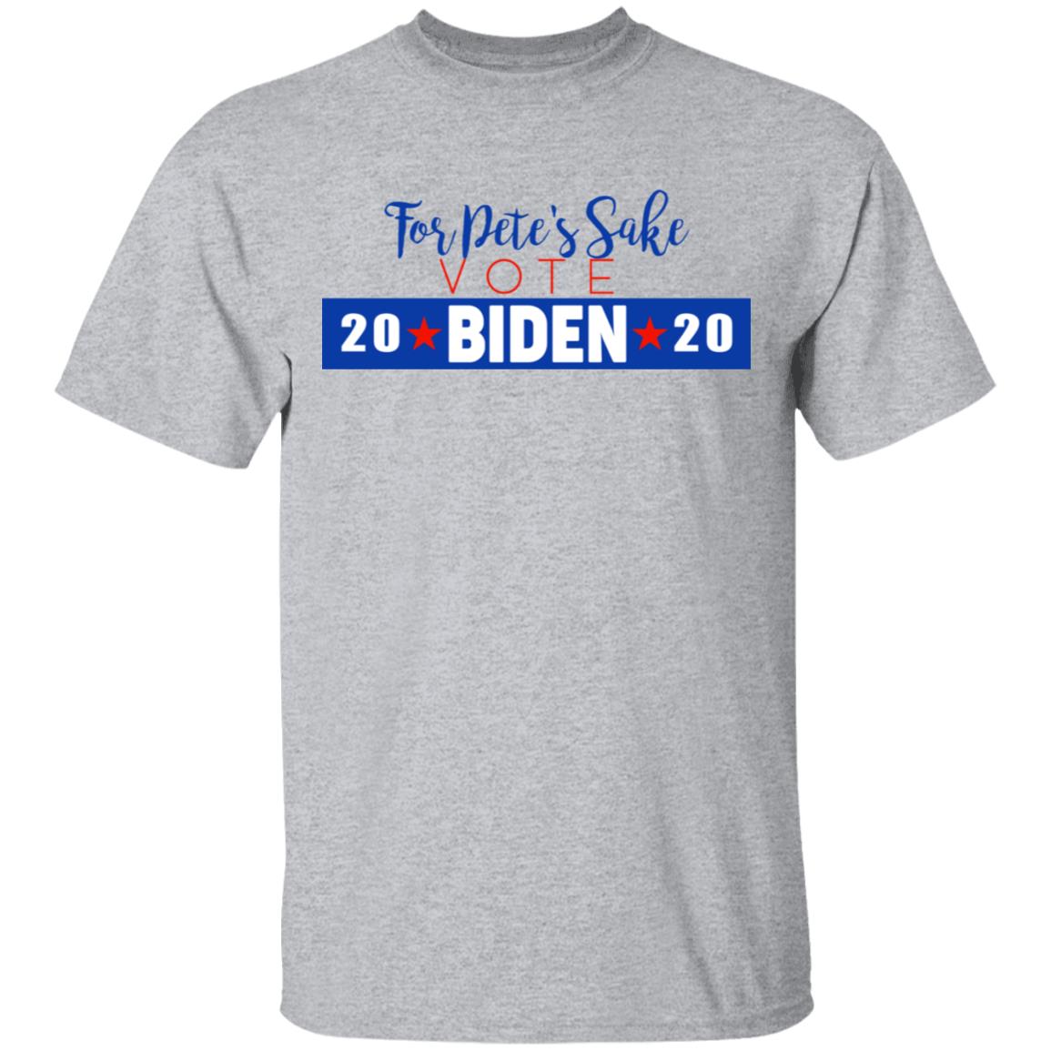 For Pete’s Sake Vote Joe Biden 2020 Shirt, Hoodie, Tank