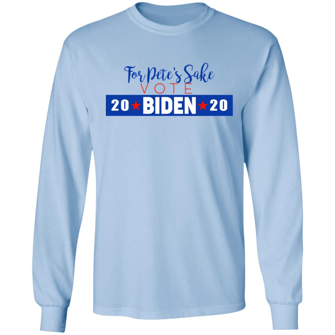 For Pete’s Sake Vote Joe Biden 2020 Shirt, Hoodie, Tank