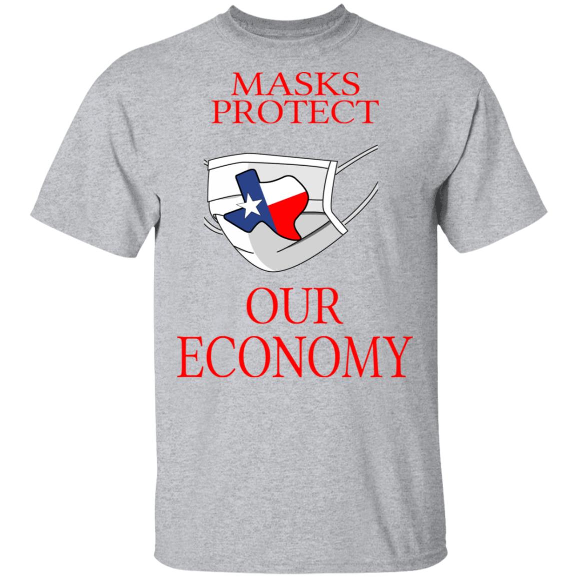 Masks Protect Our Economy Shirt, Hoodie, Tank