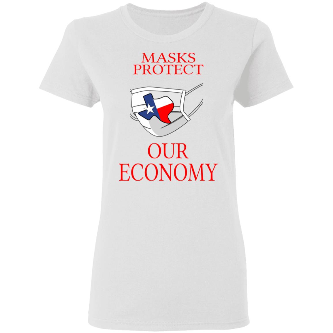 Masks Protect Our Economy Shirt, Hoodie, Tank
