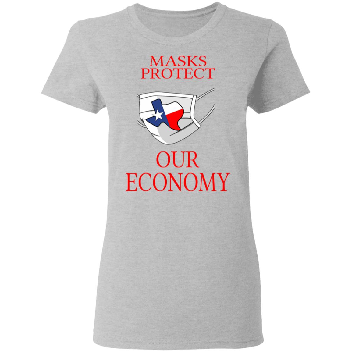 Masks Protect Our Economy Shirt, Hoodie, Tank