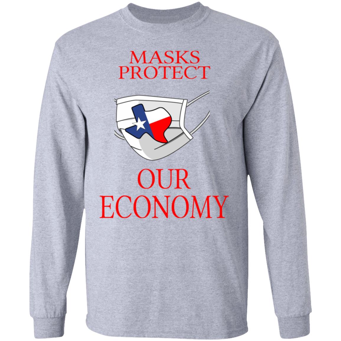 Masks Protect Our Economy Shirt, Hoodie, Tank