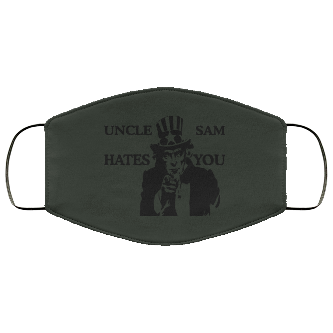 Uncle Sam Hates You Face Mask