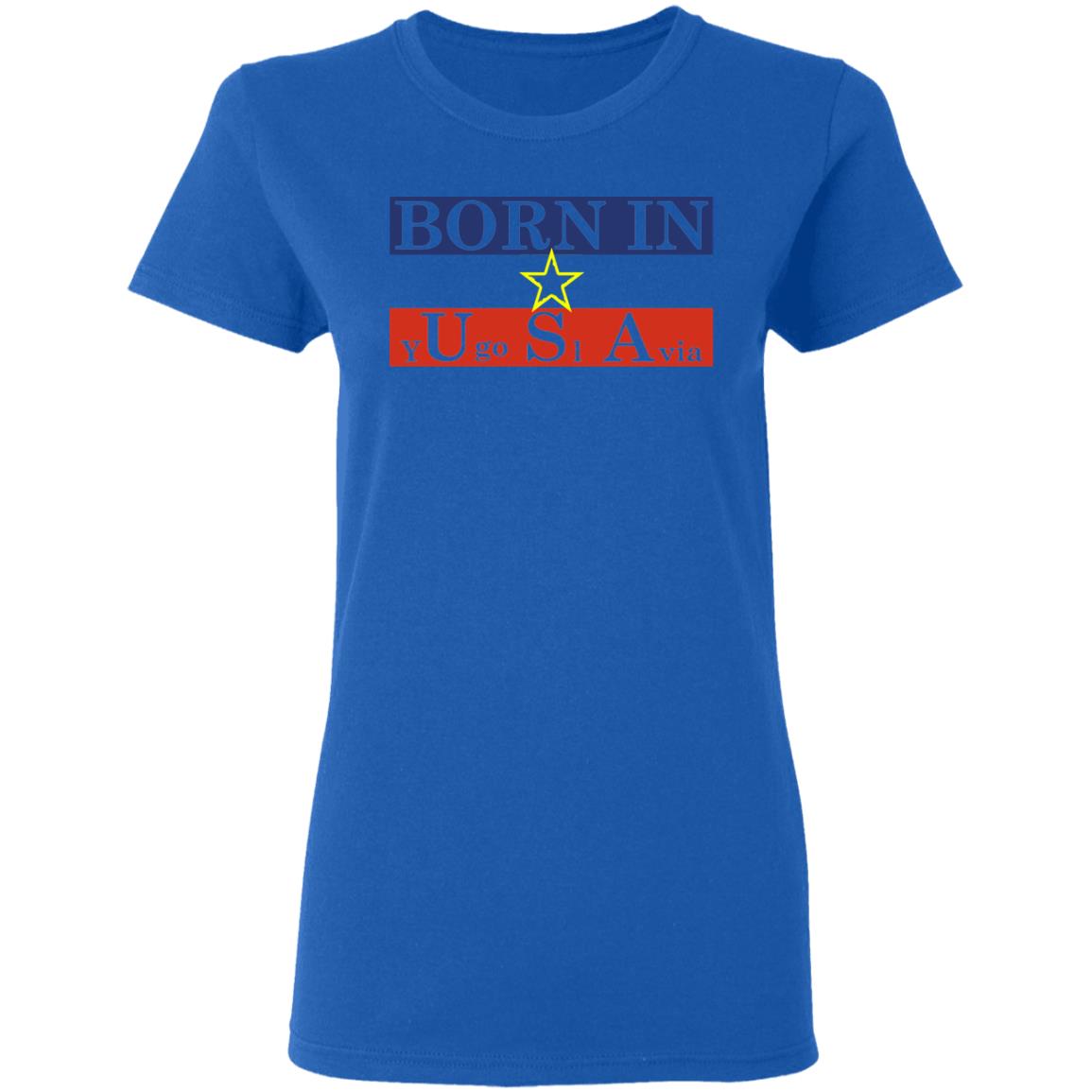 Proud Yugoslavia Born In Usa Shirt, Hoodie, Tank
