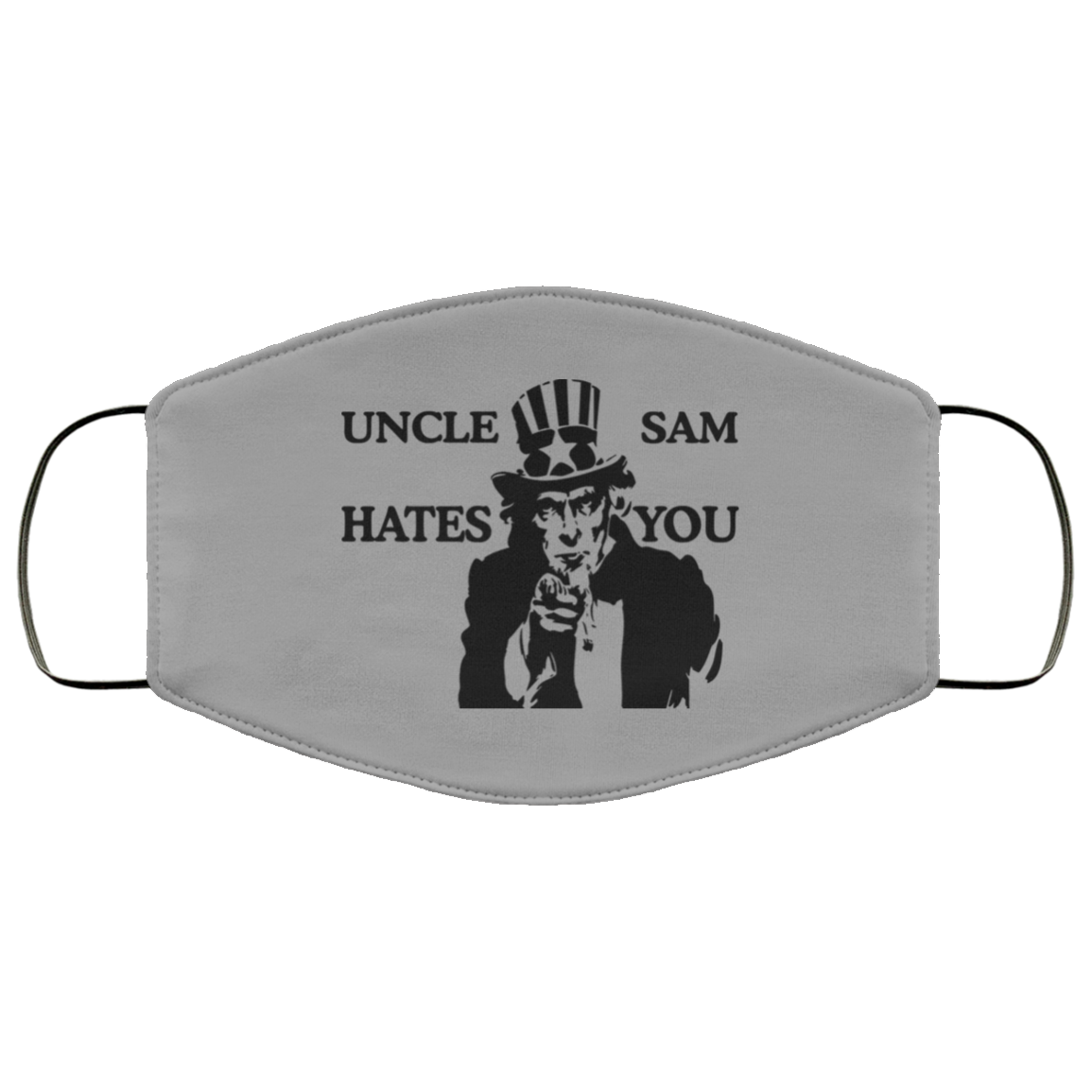 Uncle Sam Hates You Face Mask