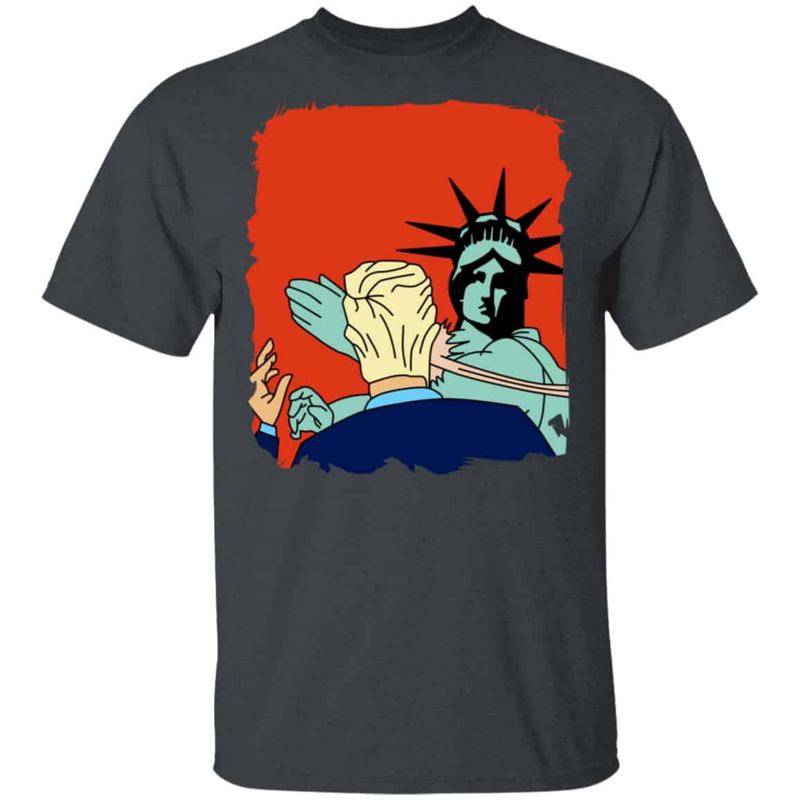 Donald Trump Slap Politics Trump New York Liberty Shirt, Hoodie, Tank