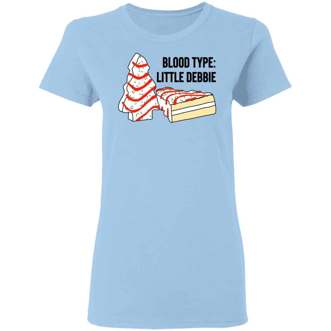 Blood Type Little Debbie Shirt, Hoodie, Tank