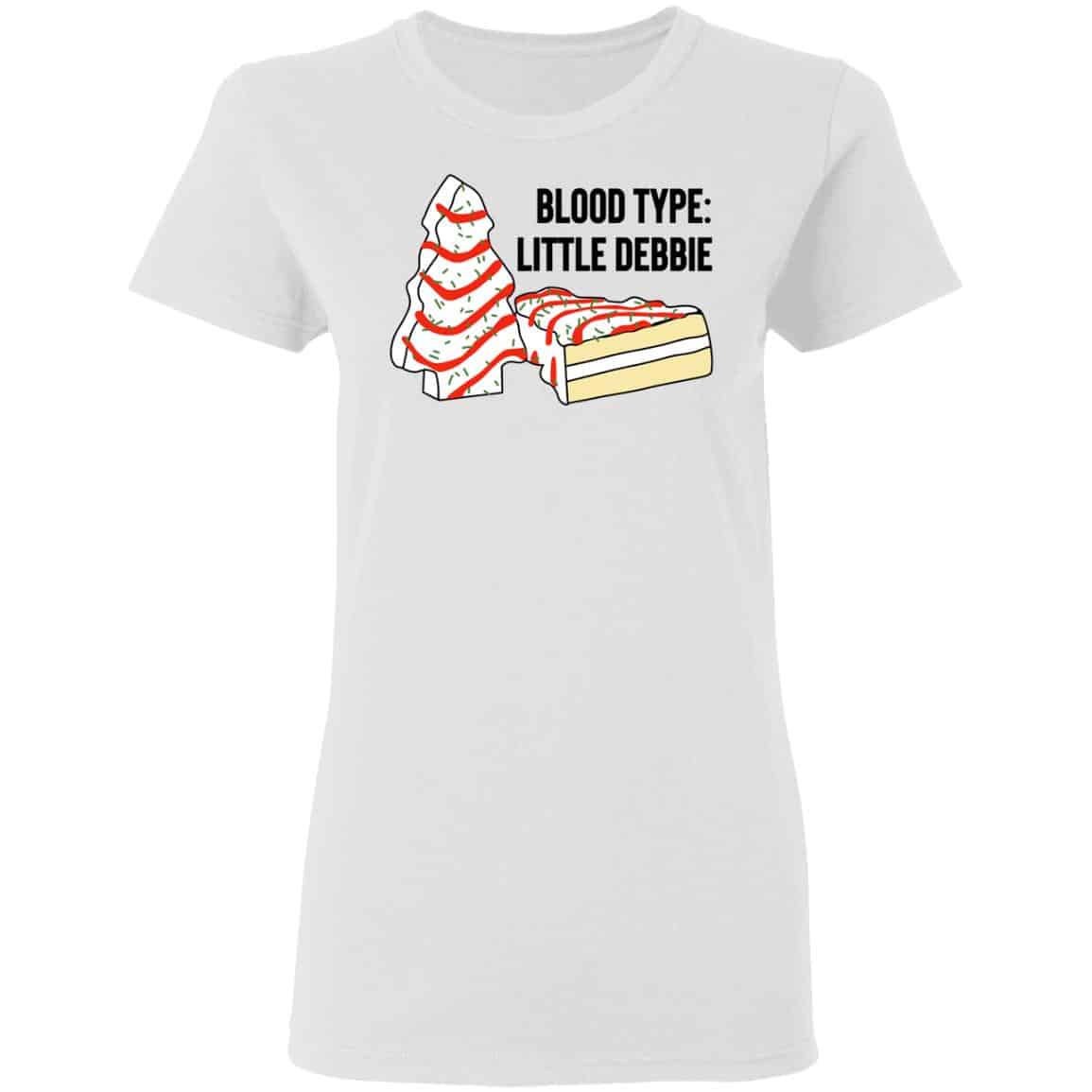 Blood Type Little Debbie Shirt, Hoodie, Tank