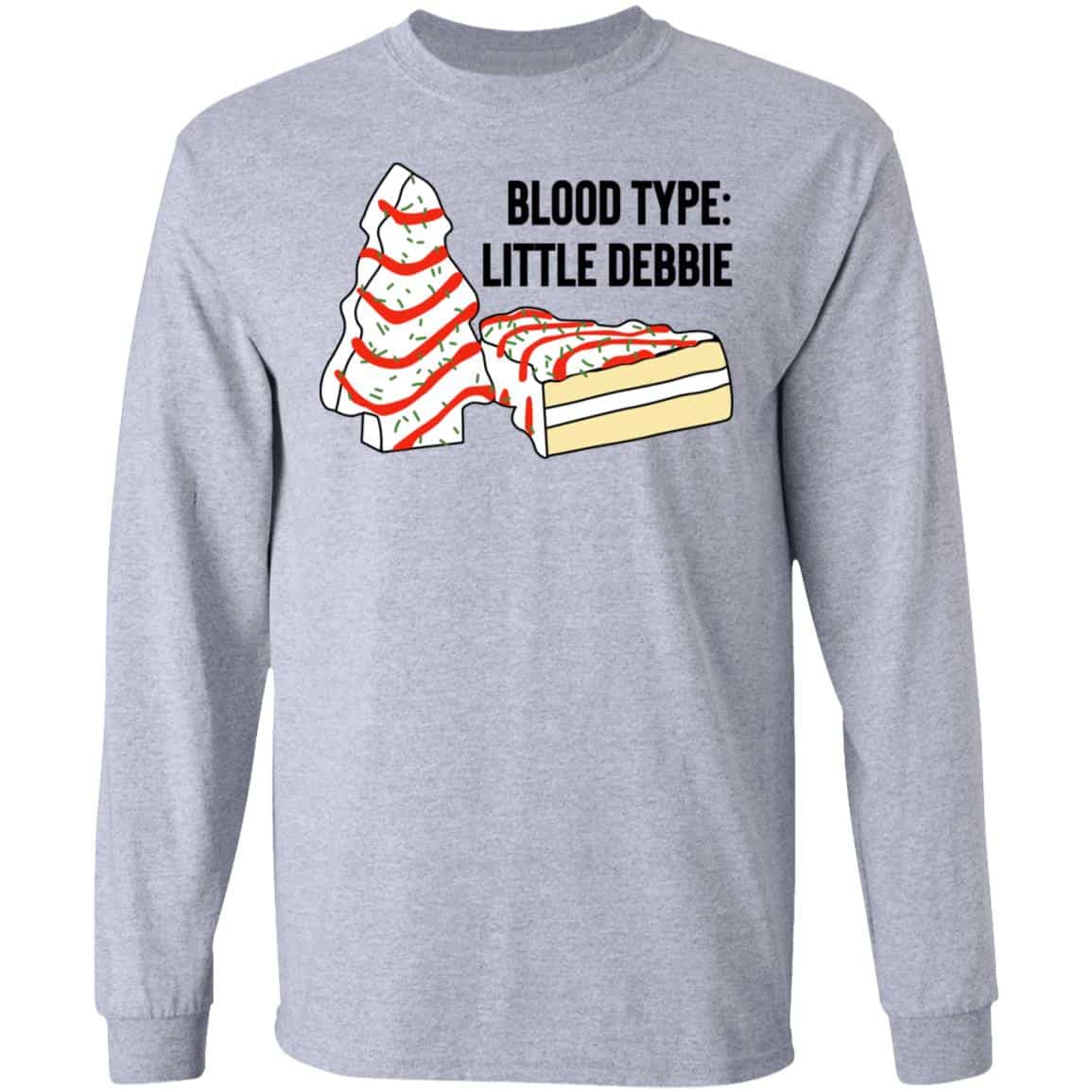 Blood Type Little Debbie Shirt, Hoodie, Tank