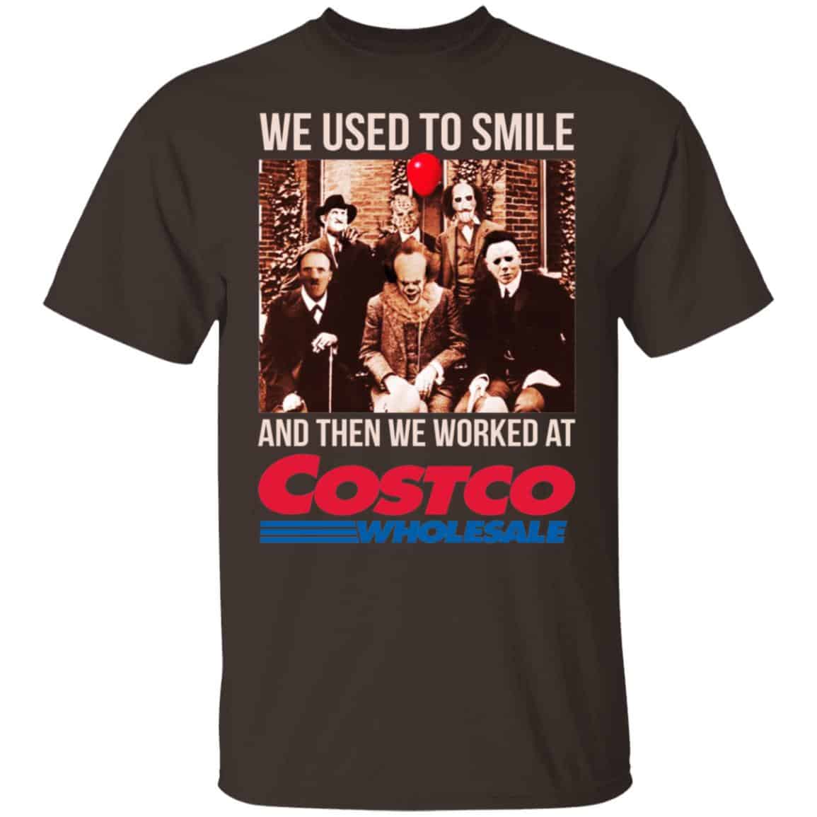 We Used To Smile And Then We Worked At Costco Shirt, Hoodie, Tank