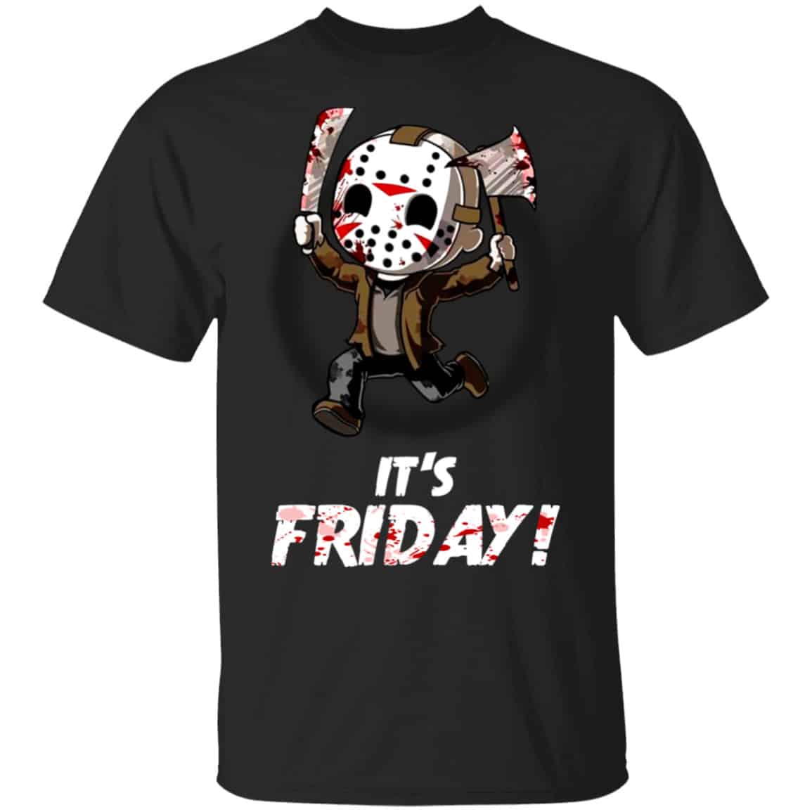 It’s Friday Funny Halloween Horror Graphic Shirt, Hoodie, Tank