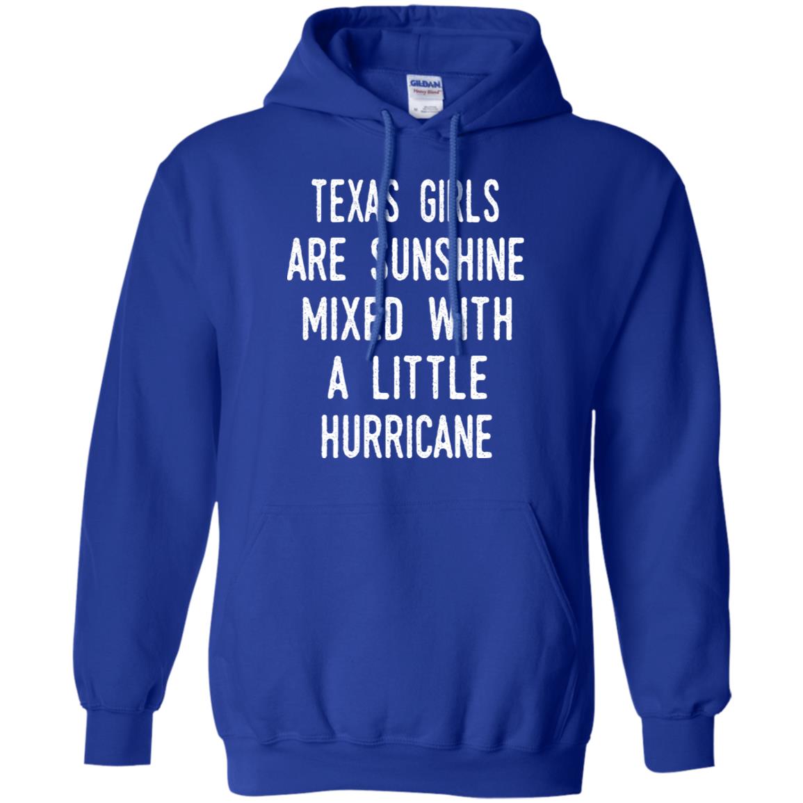 Texas Girls Are Sunshine Mixed With A Little Hurricane T-Shirts, Hoodie, Tank